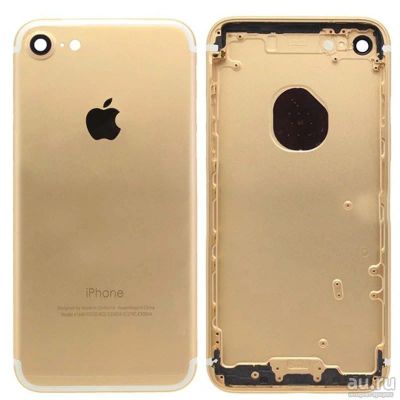 Лот: 13776776. Фото: 1. Корпус iPhone 7 Золото Бесплатная... Корпуса, клавиатуры, кнопки