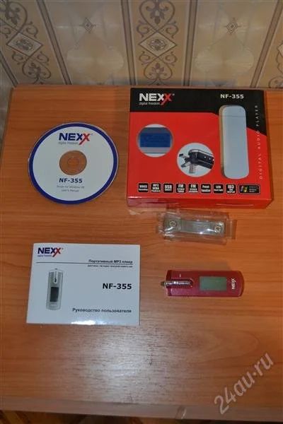Лот: 1553837. Фото: 1. Цифровой плеер NEXX NF-355 (не... Плееры