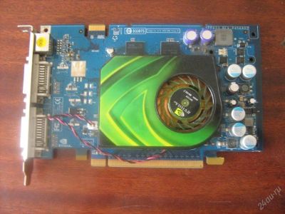 Лот: 125569. Фото: 1. Видеокарта GeForce 7600GT(pci-E... Видеокарты