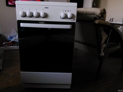 Лот: 13528319. Фото: 1. Электрическая плита zanussi. Плиты, духовые шкафы, варочные поверхности