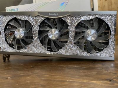 Лот: 21173075. Фото: 1. Видеокарта palit geforce rtx 3080... Видеокарты