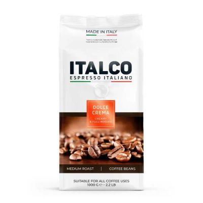 Лот: 24497579. Фото: 1. Кофе в зернах Italco Dolce Crema... Чай, кофе, какао