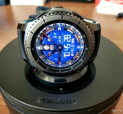 Лот: 13426666. Фото: 1. Смарт Часы Samsung Gear S3 только... Смарт-часы, фитнес-браслеты, аксессуары