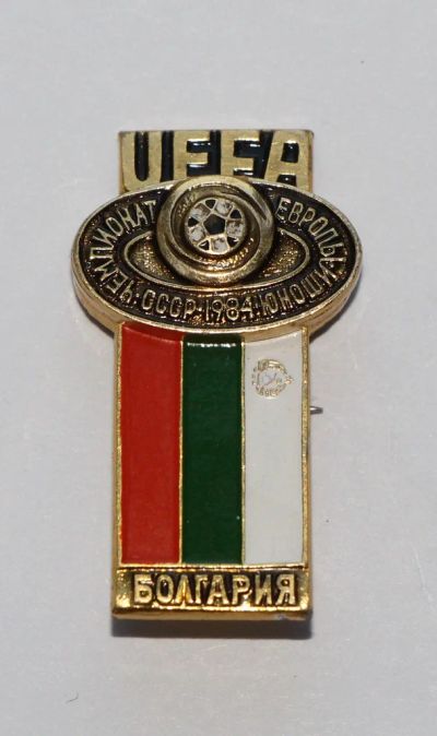Лот: 4415860. Фото: 1. Знак UEFA Футбол. Чемпионат Европы... Сувенирные