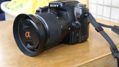 Лот: 1980373. Фото: 1. зеркальный Sony Alpha DSLR-A100... Цифровые зеркальные