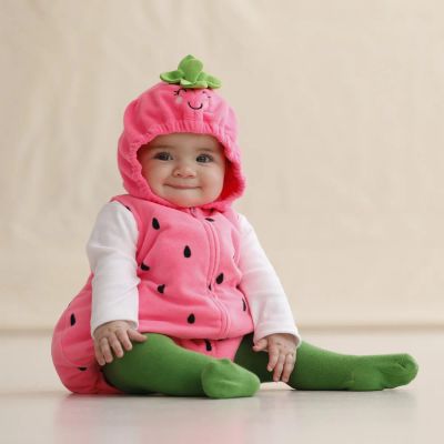 Лот: 6146804. Фото: 1. новогодний костюм "клубничка". Другое (одежда и аксессуары)