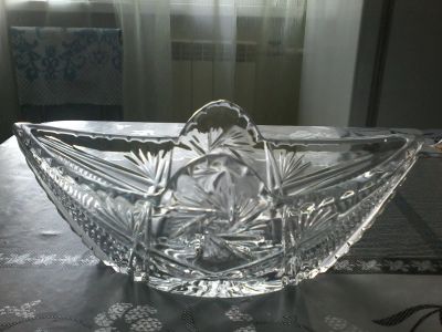 Лот: 18625831. Фото: 1. Хрустальный салатник НОВЫЙ 3. Тарелки, блюда, салатники