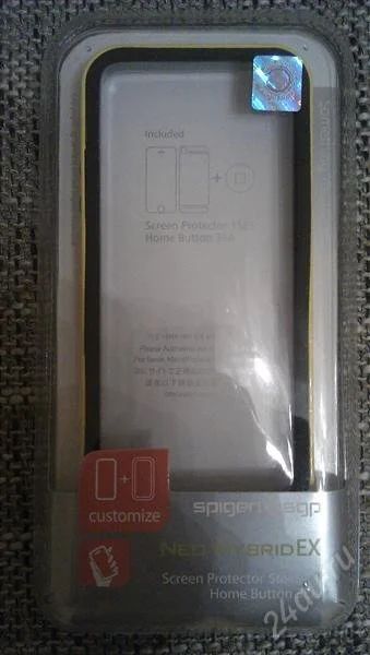 Лот: 2418450. Фото: 1. Бампер для iPhone 5 SGP Case Neo... Чехлы, бамперы