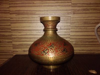 Лот: 11604753. Фото: 1. Ваза индия, времён СССР, 1950-60... Предметы интерьера и быта