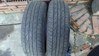 Лот: 4135815. Фото: 1. продам резину Dunlop б/у 2 шт... Шины