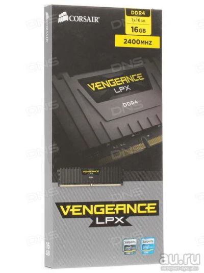 Лот: 13748042. Фото: 1. Оперативная память Corsair CMK16GX4M1A2400C14... Оперативная память