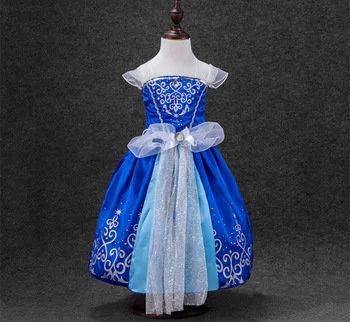 Лот: 15047387. Фото: 1. Костюм Золушки на 6-8 лет, бу... Детские карнавальные, праздничные костюмы