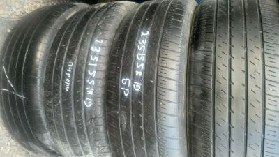 Лот: 16326122. Фото: 1. 235/55 R19 Bridgestone+Pirelli... Шины