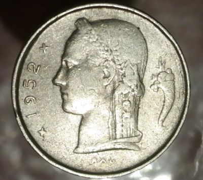 Лот: 7232190. Фото: 1. Страны Запада(2510) Бельгия 1952... Остальные страны