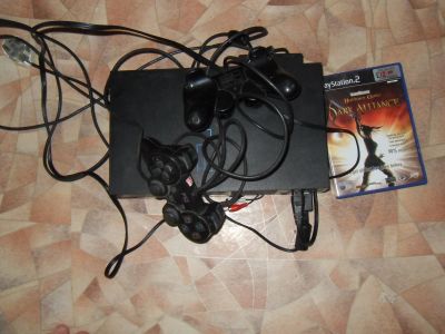 Лот: 12039634. Фото: 1. sony play station 2 не чипованая. Игровые приставки, консоли