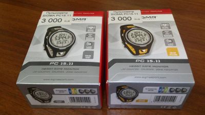 Лот: 4678593. Фото: 1. пульсометр-часы Sigma PC 15.11. Оригинальные наручные часы