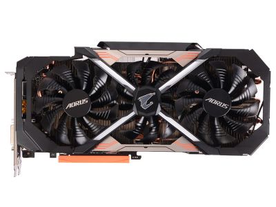 Лот: 12252429. Фото: 1. Видеокарта GTX 1080 Ti Aorus Nvidia... Видеокарты