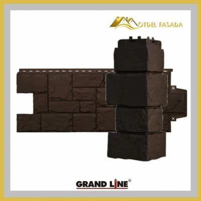 Лот: 17534773. Фото: 1. Фасадная панель Grand Line "Крупный... Фасадные материалы, сайдинг