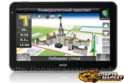 Лот: 3932200. Фото: 1. Автонавигатор Mystery MNS-490MP. Видеорегистраторы,  радар-детекторы, системы парковки
