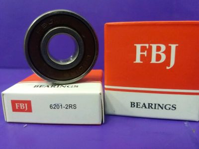 Лот: 14028308. Фото: 1. 6201-2RS FBJ подшипник. Запчасти