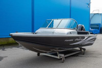 Лот: 25634199. Фото: 1. Катер-лодка алюминиевая NORTHSILVER... Лодки и катера