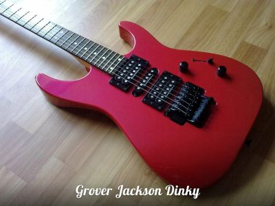 Лот: 3131566. Фото: 1. Гитара Grover Jackson Dinky. Made... Гитары