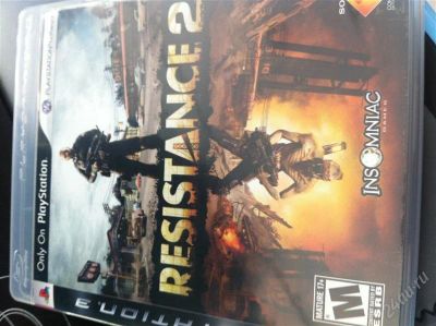 Лот: 2052038. Фото: 1. Продам Resistance 2 для Playstation... Игры для консолей