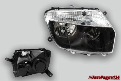 Лот: 21174205. Фото: 1. Фара Renault Duster (2010-2014... Оптика и освещение