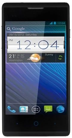 Лот: 4955257. Фото: 1. смартфон ZTE V815W Black. Смартфоны