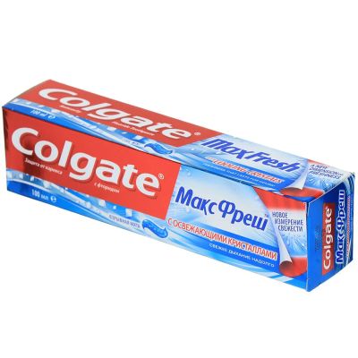 Лот: 24108161. Фото: 1. Зубная паста Colgate, MaxFresh... Уход за полостью рта
