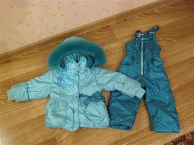 Лот: 1336285. Фото: 1. зимний комплект годовалой малышке... Верхняя одежда