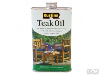 Лот: 15562997. Фото: 1. Тиковое масло Rustin’s Teak OIL... Краски, лаки, растворитель