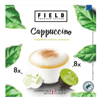 Лот: 25020755. Фото: 1. Кофе в капсулах Field Dolce Gusto... Чай, кофе, какао