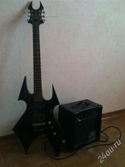 Лот: 2256841. Фото: 1. b.c.rich warbeast и комбик kirk... Гитары