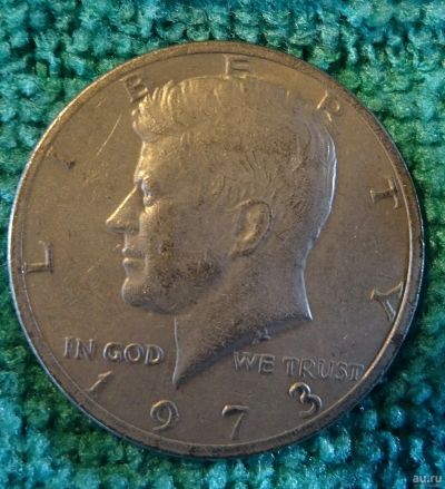 Лот: 14940763. Фото: 1. 50 центов США Кеннеди 1973 год. Америка