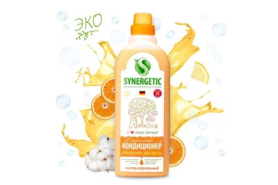 Лот: 23951127. Фото: 1. Кондиционер для белья SYNERGETIC... Бытовая химия