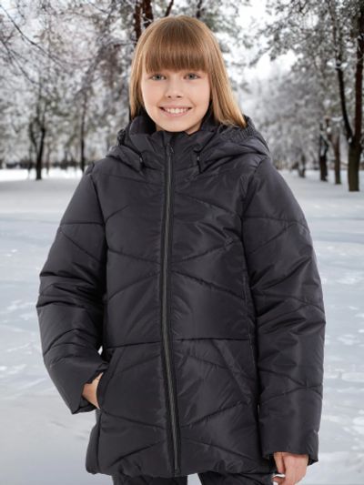 Лот: 22436378. Фото: 1. Куртка утепленная для девочек... Легкие куртки, толстовки