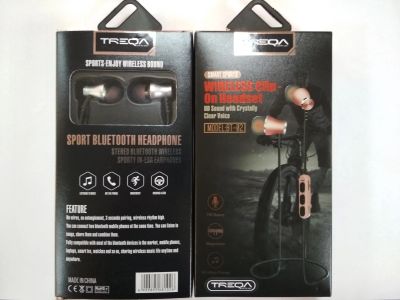Лот: 14217259. Фото: 1. Гарнитура Treqa BT-02 Bluetooth... Наушники, гарнитуры
