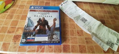 Лот: 17937708. Фото: 1. PS4 + PS5 Assassin's Creed Valhalla... Игры для консолей