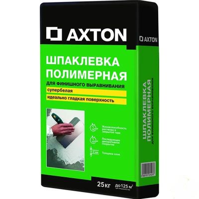 Лот: 6902719. Фото: 1. Axton. Шпаклёвка полимерная (25... Смеси, шпатлевки, цемент