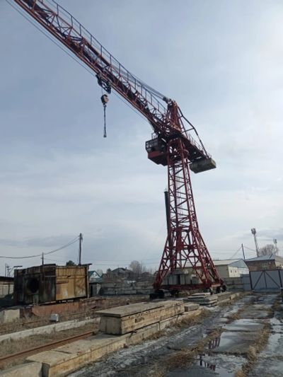 Лот: 22024540. Фото: 1. Башенный кран. Промышленное