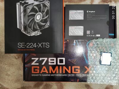 Лот: 21275678. Фото: 1. Новый комплект i5 12600kf z790... Комплекты запчастей