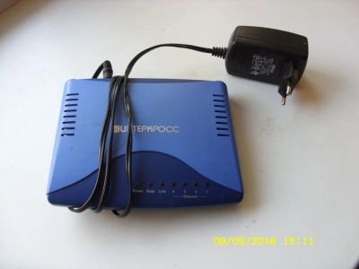 Лот: 8860751. Фото: 1. Adsl-модем Интеркросс icxdsl 5633... Проводные модемы