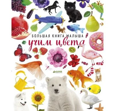 Лот: 16642587. Фото: 1. Книга «Учим цвета. Большая книга... Познавательная литература