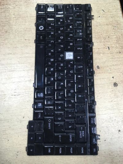 Лот: 10914946. Фото: 1. Клавиатура для ноутбука Toshiba... Клавиатуры для ноутбуков
