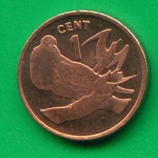 Лот: 8994899. Фото: 1. Кирибати 1 цент 1992 (т94). Австралия и Океания
