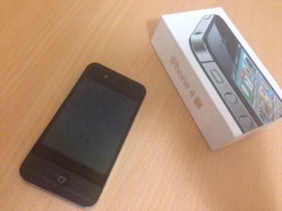 Лот: 4608819. Фото: 1. iPhone 4S 16GB Black. Смартфоны