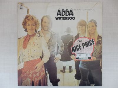 Лот: 24557659. Фото: 1. LP ABBA - Waterloo 1974 Mint/NM... Аудиозаписи