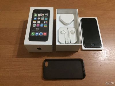 Лот: 8518945. Фото: 1. iPhone 5s 16gb space gray LTE... Смартфоны