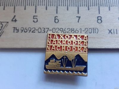 Лот: 18038589. Фото: 1. (№ 10429) значки, Находка,горы... Юбилейные